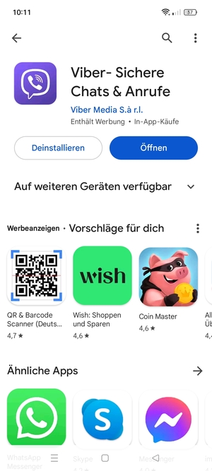Wählen Sie Öffnen