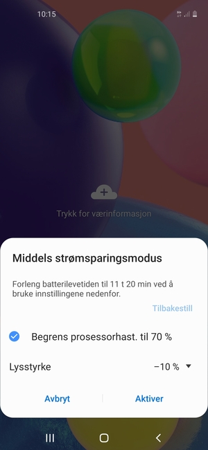 Velg Aktiver