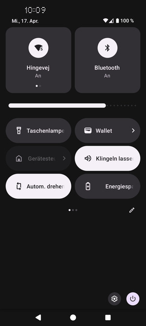 Schalten Sie WLAN und Bluetooth aus