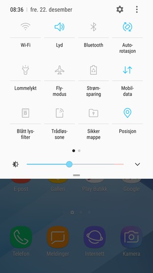 Slå av Posisjon