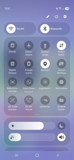 Schalten Sie WLAN und Bluetooth aus