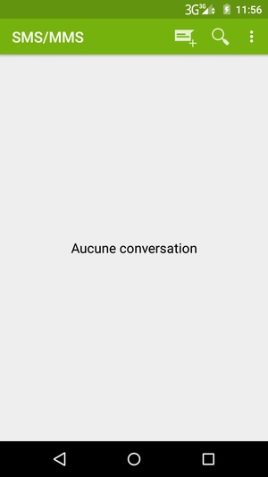Sélectionnez le bouton du Menu