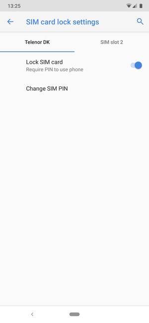 Select Public and Change SIM PIN
