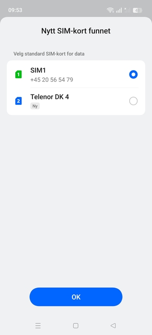 Velg Public og  OK