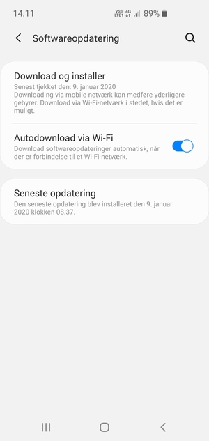 Vælg Download og installer