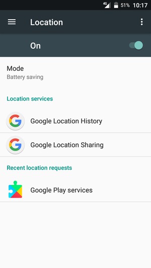 Turn off Location