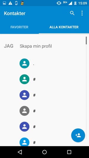 Tryck på Meny-knappen