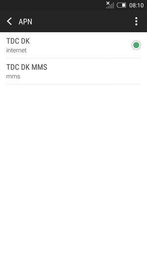 Il tuo telefono è ora stato configurato per gli MMS