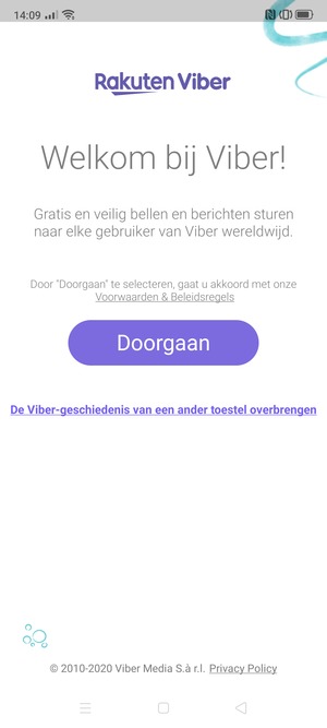Uw app is klaar voor gebruik