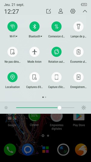 Désactiver le Wi-Fi et le Bluetooth
