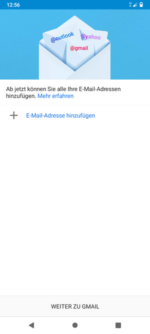 Wählen Sie E-Mail-Adresse hinzufügen