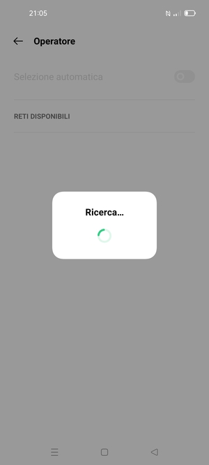 Attendi il completamento della ricerca