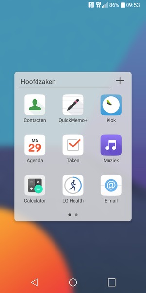 Selecteer E-mail