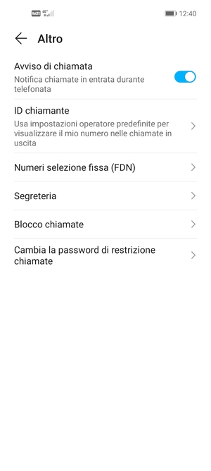 Seleziona Segreteria