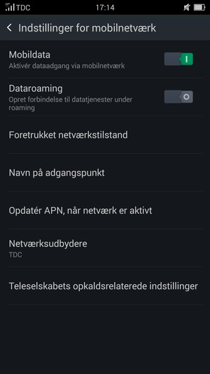 Vælg Navn på adgangspunkt