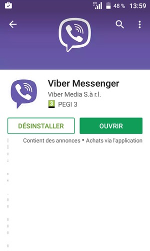 Sélectionnez OUVRIR