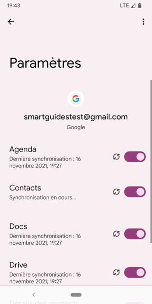 Vos contacts Google vont maintenant être synchronisés avec votre téléphone