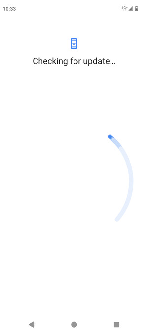 Wait for the search to finish