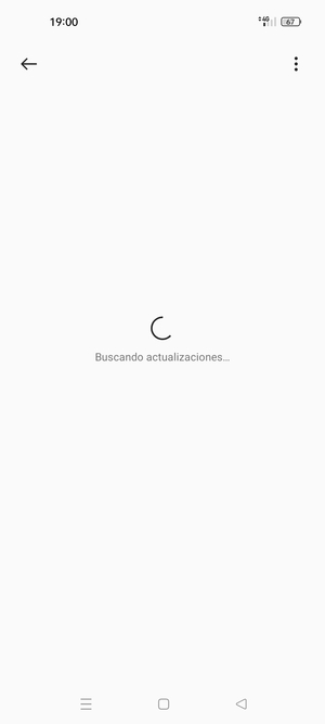 Espere a que la búsqueda termine