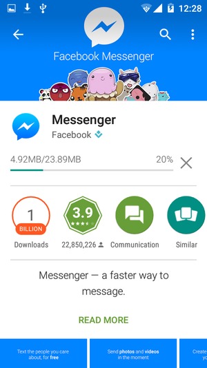 Wait for the installation process to finish