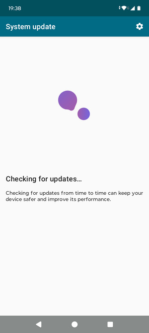 Wait for the search to finish