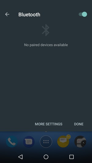 Turn off Bluetooth