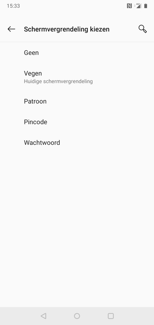 Selecteer Patroon