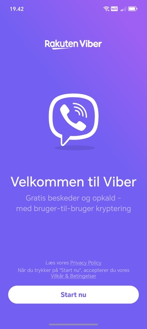 Din app er klar til brug