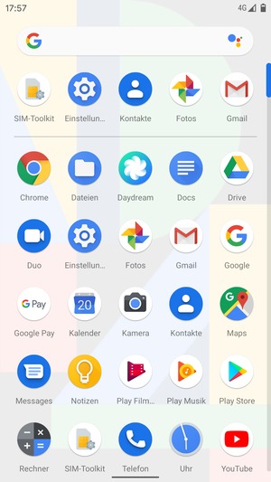 Wählen Sie Einstellungen