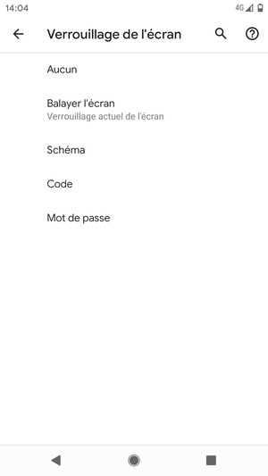 Sélectionnez Schéma