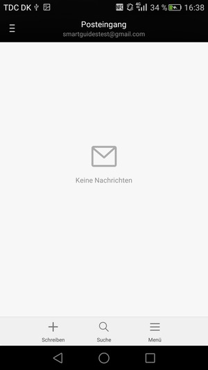 Ihr Gmail/Hotmail Konto ist einsatzbereit