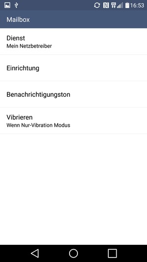 Wählen Sie Dienst
