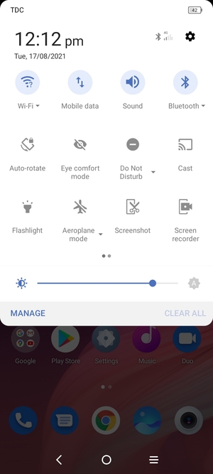 Turn off Wi-Fi and Bluetooth