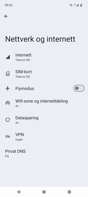 Velg SIM-kort