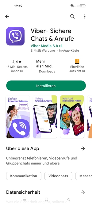 Wählen Sie Installieren