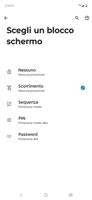 Seleziona Sequenza
