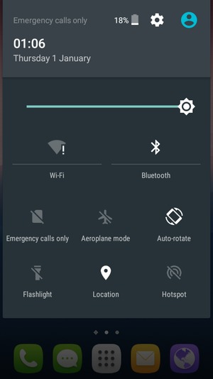 Turn off Wi-Fi and Bluetooth