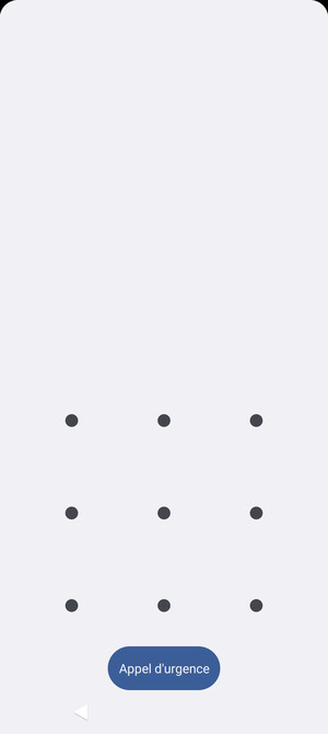 Votre téléphone est maintenant sécurisé par un écran de verrouillage