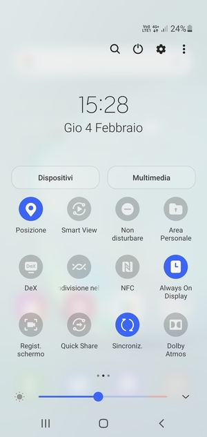 Disattiva Posizione