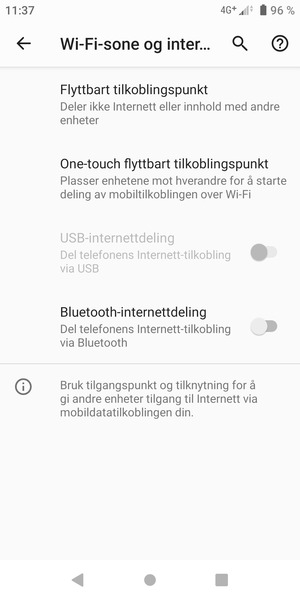 Velg Flyttbart tilkoblingspunkt