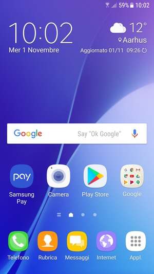 Seleziona Play Store