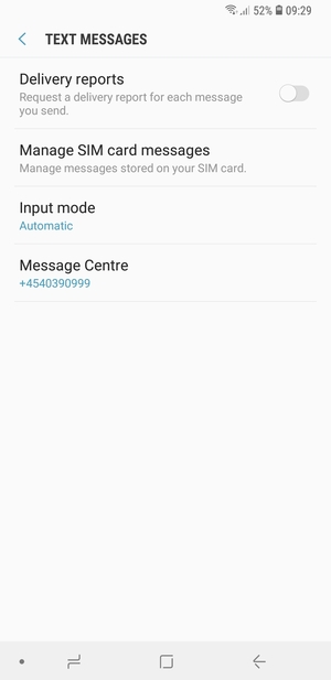 Select Message Centre