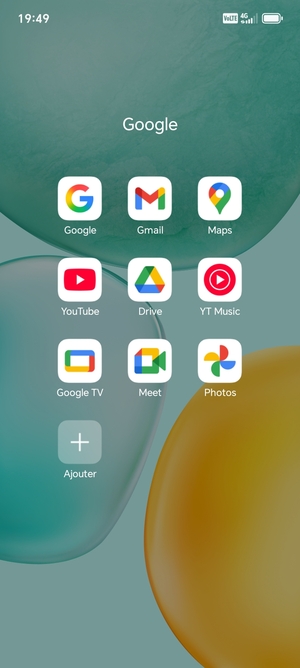Sélectionnez Gmail