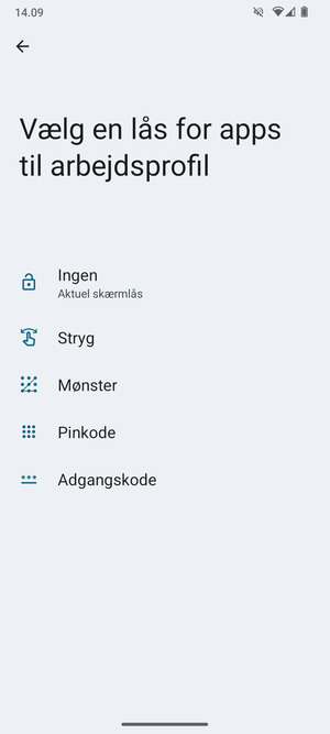 Vælg Mønster