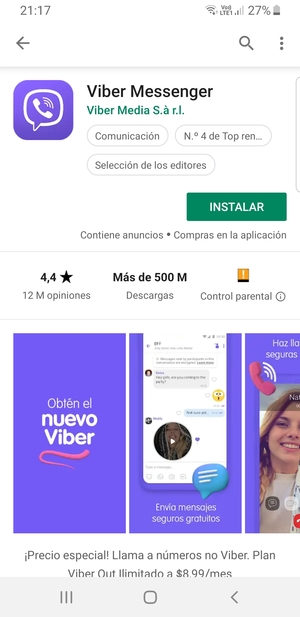 Seleccione INSTALAR