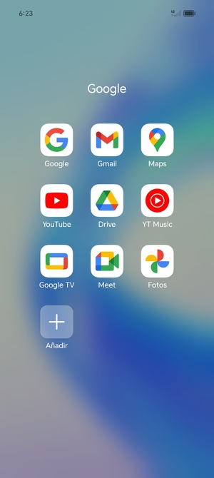 Seleccione Gmail