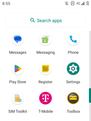 Select Settings