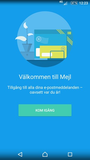 Välj KOM IGÅNG