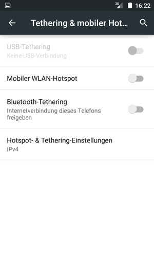 Wählen Sie Mobiler WLAN-Hotspot