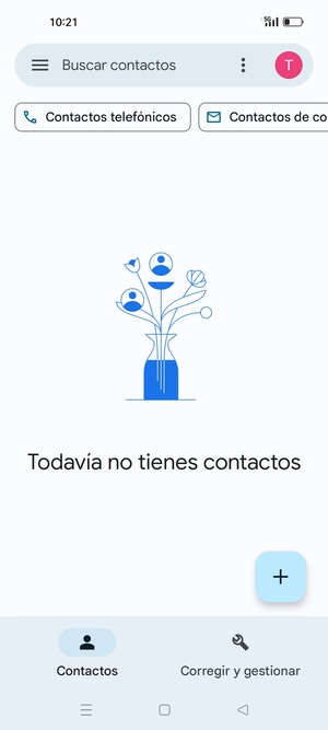 Seleccione Corregir y gestionar
